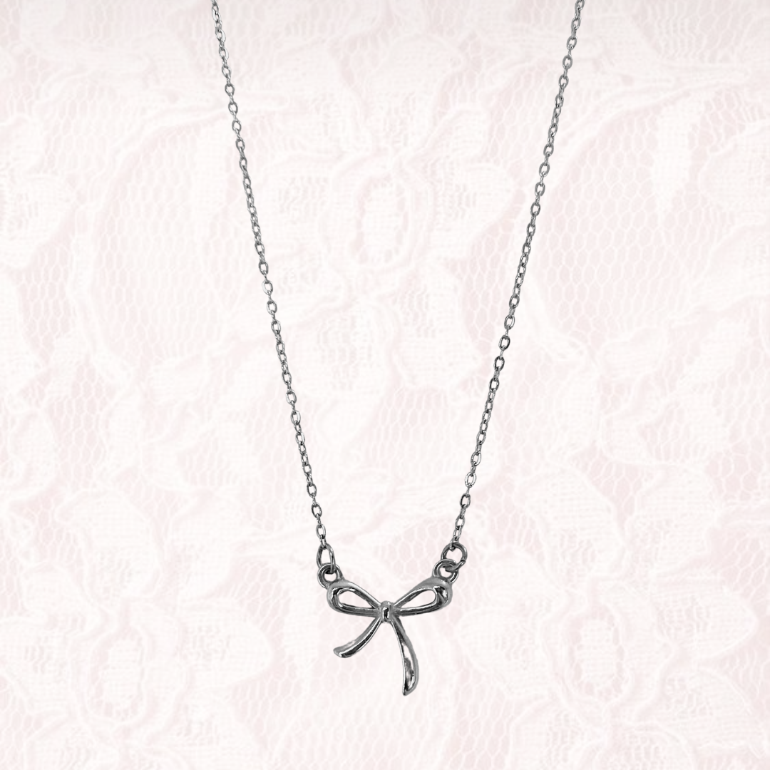 BOWTIFUL necklace - Silver