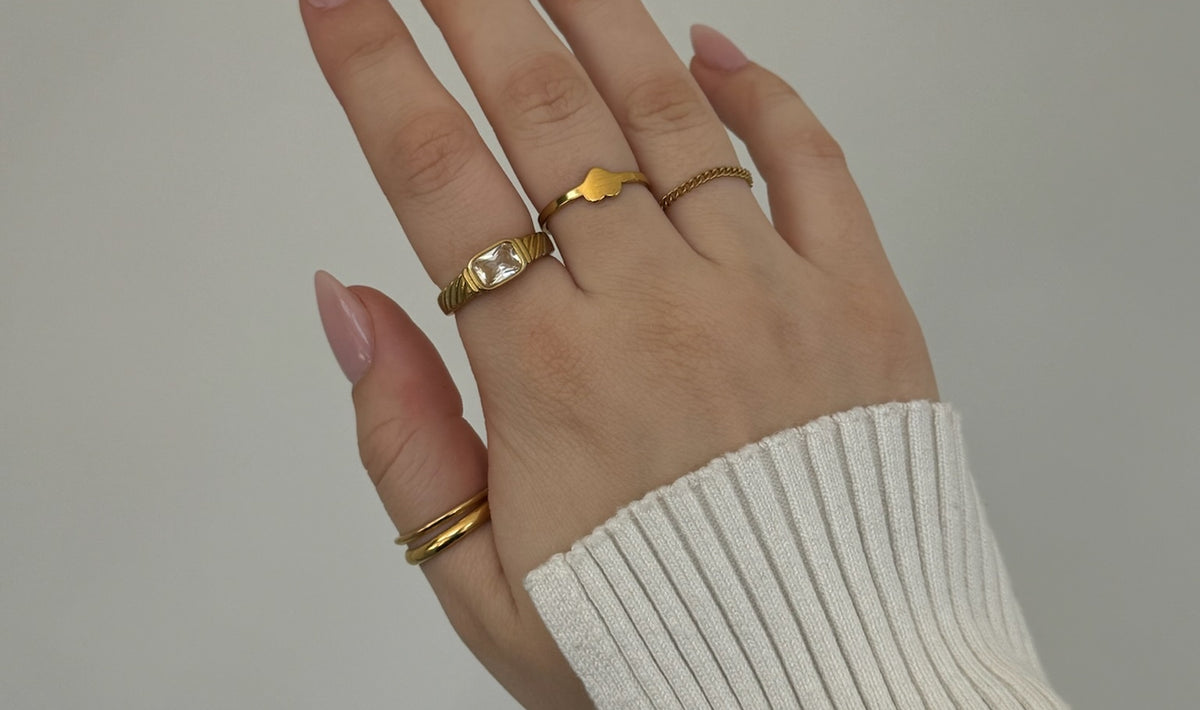 Bundle sets: rings