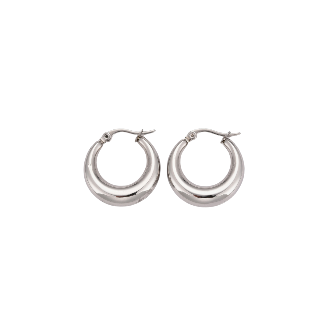 CHUNKY HOOPS - Earrings