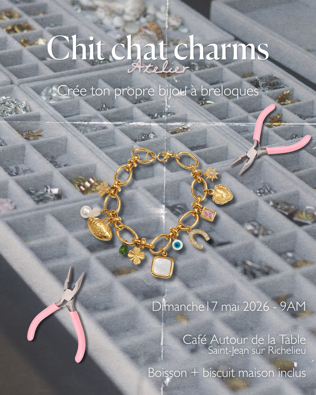 Atelier Chit Chat Charms - Saint-Jean-sur-Richelieu