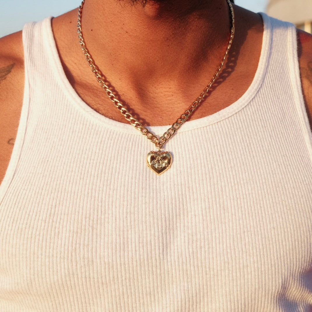 LOCKED HEART - Necklace