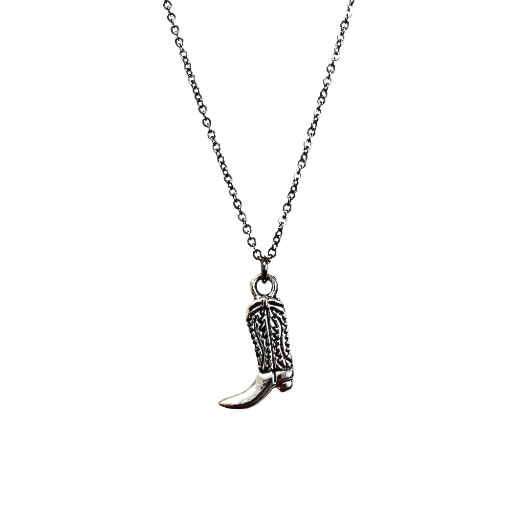 KICKIN' BOOTS - Necklace - Argent