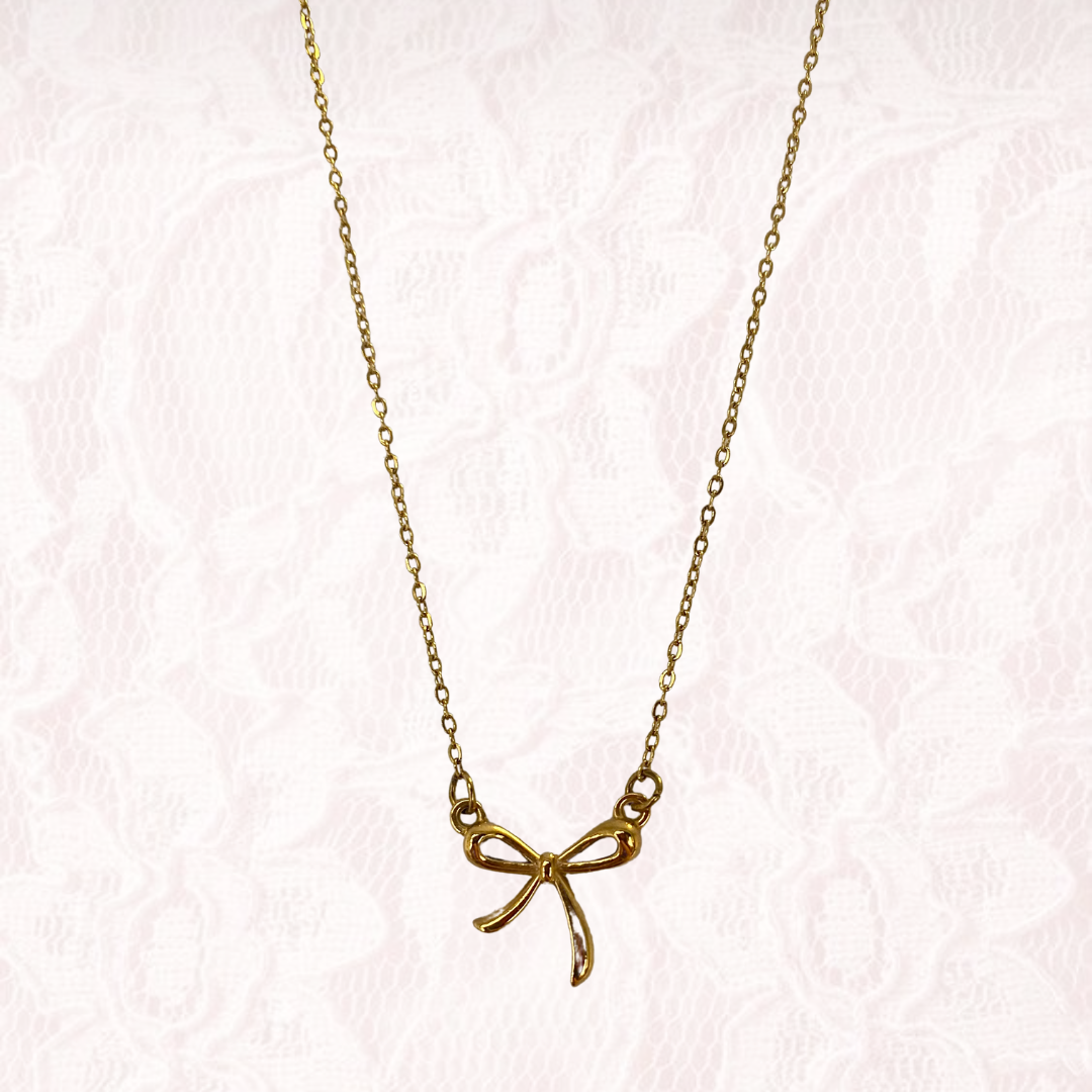 BOWTIFUL necklace - Gold